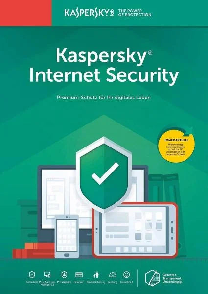 Kaspersky Internet Security 2 Users 1 Year